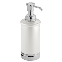 
InterDesign York Bath, Soap Pump, Pearl White
