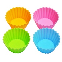 
M.V. Trading Silicone Food Cup or Sushi Mold for a Lunch Box, Set of 4
